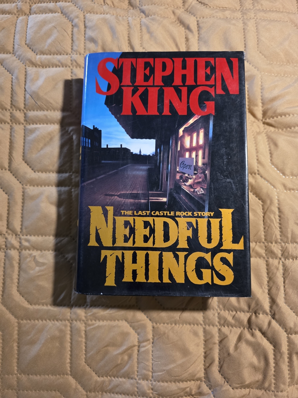 Needful Things Hardcover – Black, Red & Yellow Cover